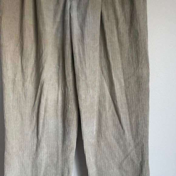 Burberry Beige Corduroy Cotton Trouser Pants Size - Picture 7 of 16